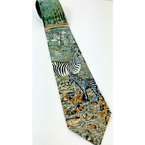 Lost Kingdom Neck Tie Zebra